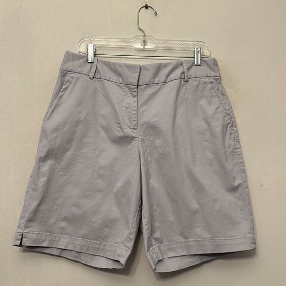 Loft light gray shorts The Riviera short Size 12 EUC - Picture 2 of 8